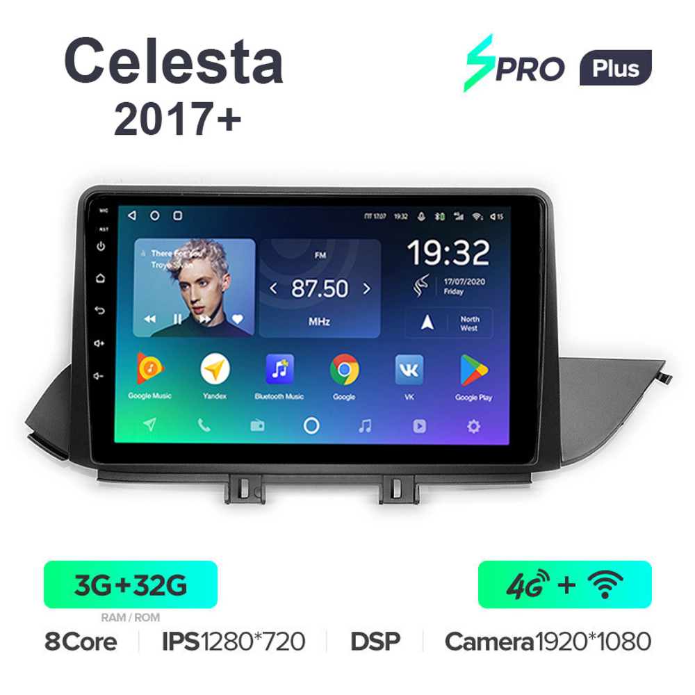 Teyes SPRO Plus 10,2"для Hyundai Celesta 2017+