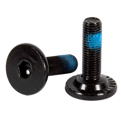 Болт для вала ?19мм BMX.  М8x25мм. Широкая коническая головка.