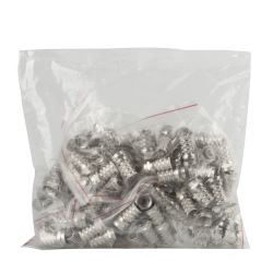 F-разъем ЭРА для кабеля RG-6 упаковка 100 шт. | Разъёмы, переходники, ТВ делители