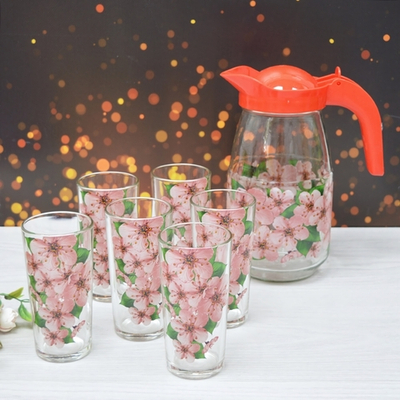 Набор для воды 7 предметов "Сакура"