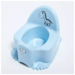 Горшок детский "Дино"  (blue-голубой)