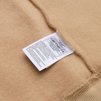  Толстовка мужская Carhartt WIP Chase Sweatshirt артикул:I033660_sable - купить в магазине Дайс