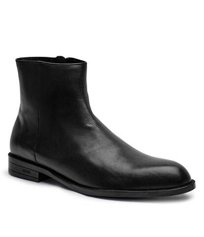 Кожаные высокие сапоги Tayil BOSS BLACK - черный(50529151)