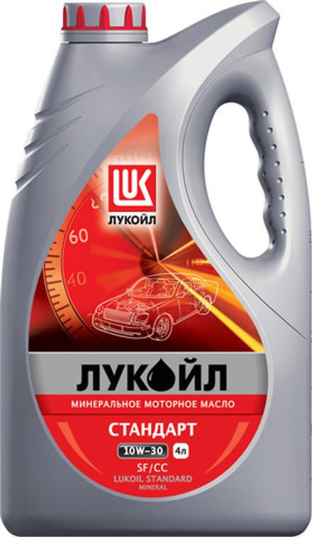 Моторное масло Лукойл стандарт 10w30 4л