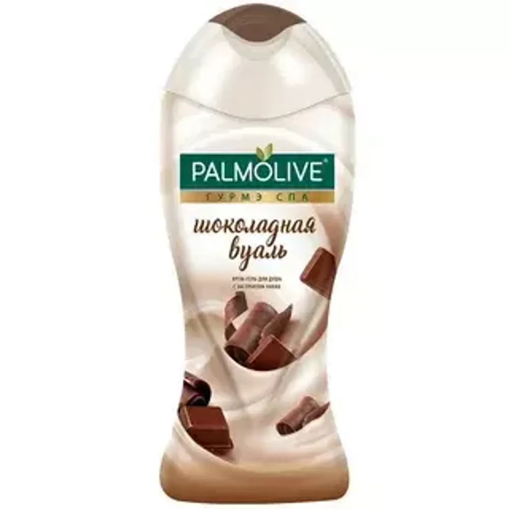 250мл PALMOLIVE Гель д/душа  Гурмэ-СПА Шоколадная Вуаль *6 *12