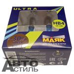 Автолампа HВ4(9006) 12V 55W  Маяк   +30% Super  White 89006SW+30% (к-т)