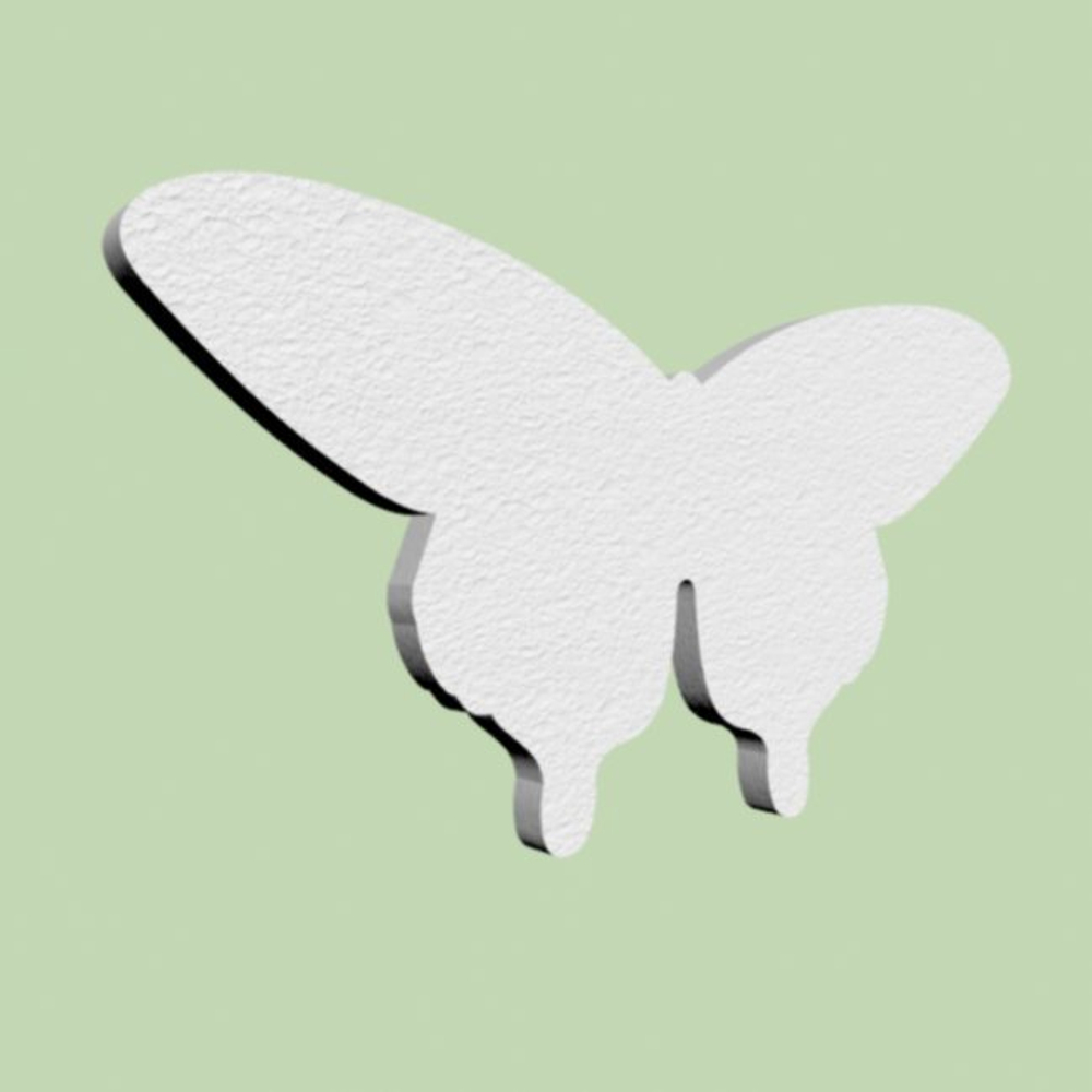 Бабочка из пенопласта
