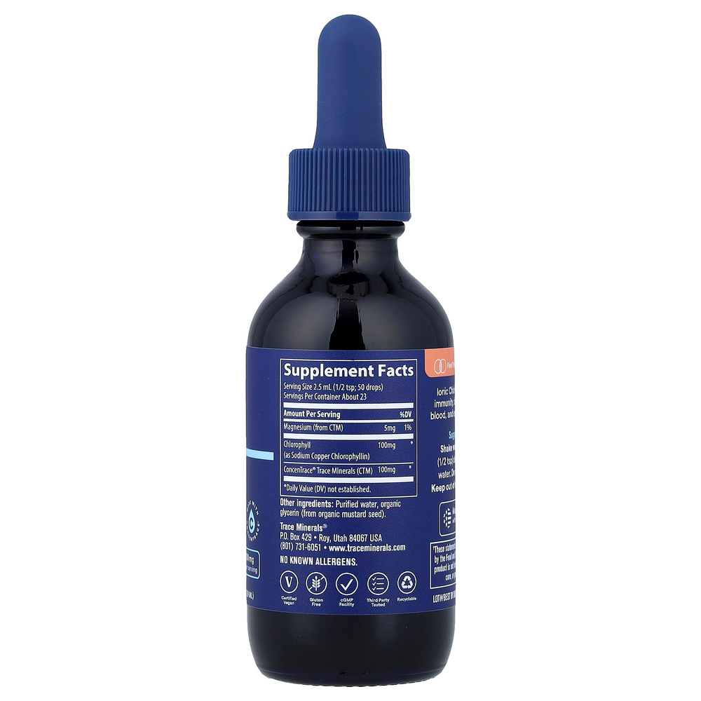 Trace, ионный хлорофилл, 59 мл (2 жидк. унции)