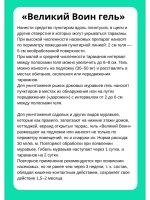 Великий Воин Гель от тараканов и муравьев 45г *4шт