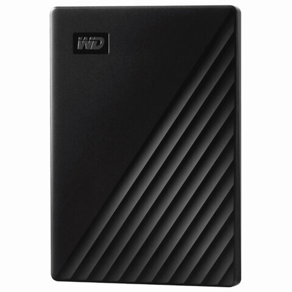 Внешний жесткий диск WD My Passport 4TB, 2.5", USB 3.0, черный, WDBPKJ0040BBK-WESN