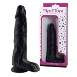 Реалистичный фаллоимитатор на присоске № 20 (черный) (Цвет: черный)