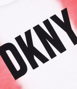 футболка fancy DKNY Kids - розовый(D35R31)