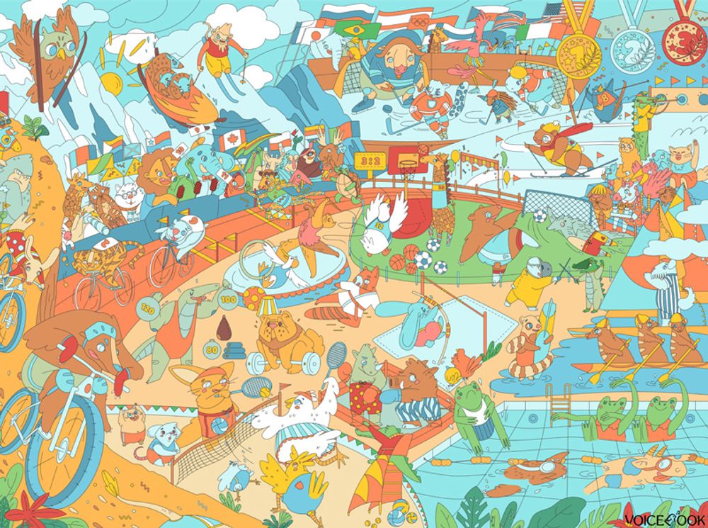 «Спорт», гигантская раскраска в коробке