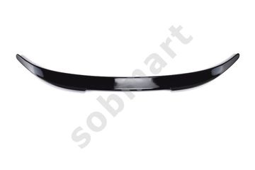 Спойлер глянцево - черный V.2 для BMW 8 G16 2019+ Gran Coupe