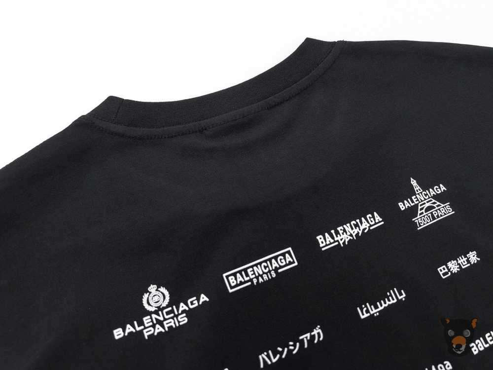 Футболка Balenciaga "Logos"