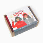 Набор подарочный  полотенце 30х60см  и акс (4 предм)