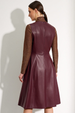 51412 Платье женское (бордо)