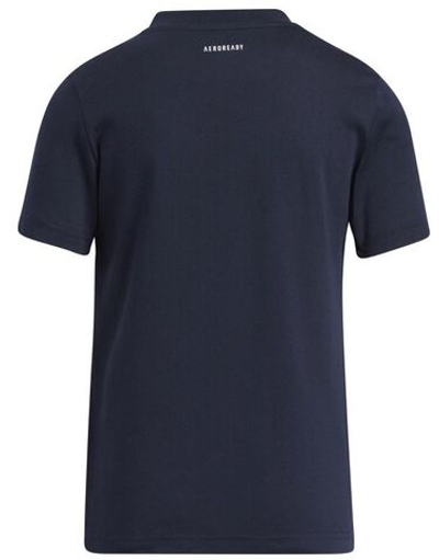 Футболка для мальчика теннисная Adidas SS Category Tee B - legend ink