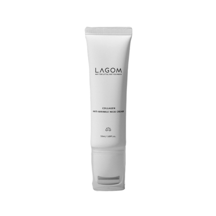 Антивозрастной крем для шеи Lagom Collagen Anti-Wrinkle Neck Cream