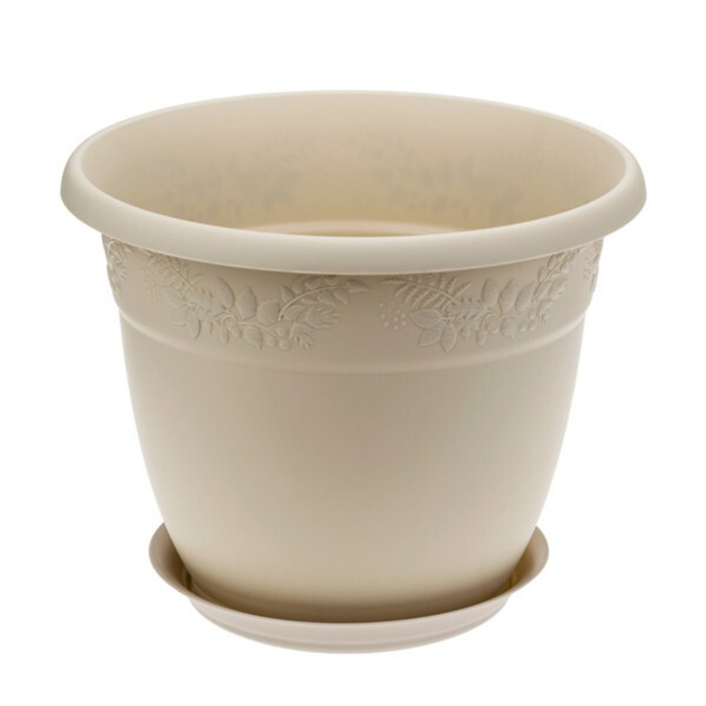 Кашпо /РЯБИНА/ с подставкой D350мм 14,7л, М 3059