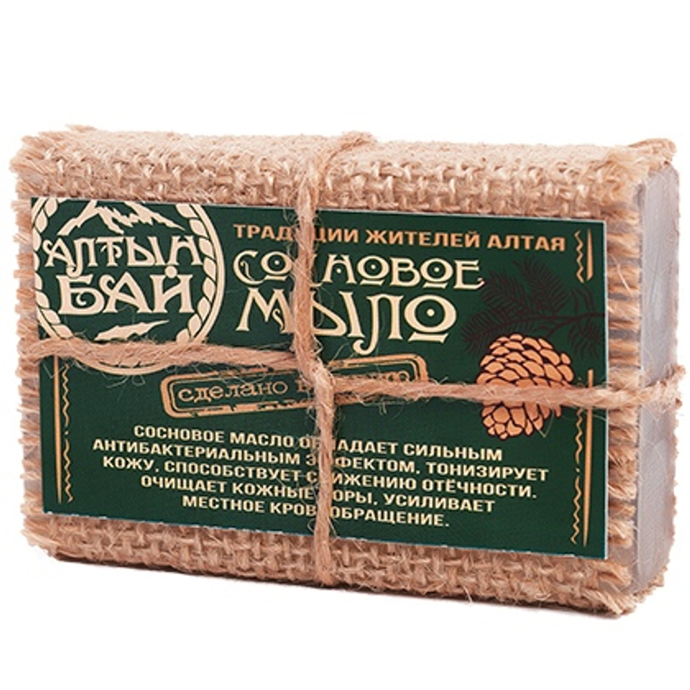 Мыло ручной работы «СОСНОВОЕ»