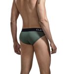 Мужские трусы брифы зеленые Clever KALIPSO BRIEF 167210