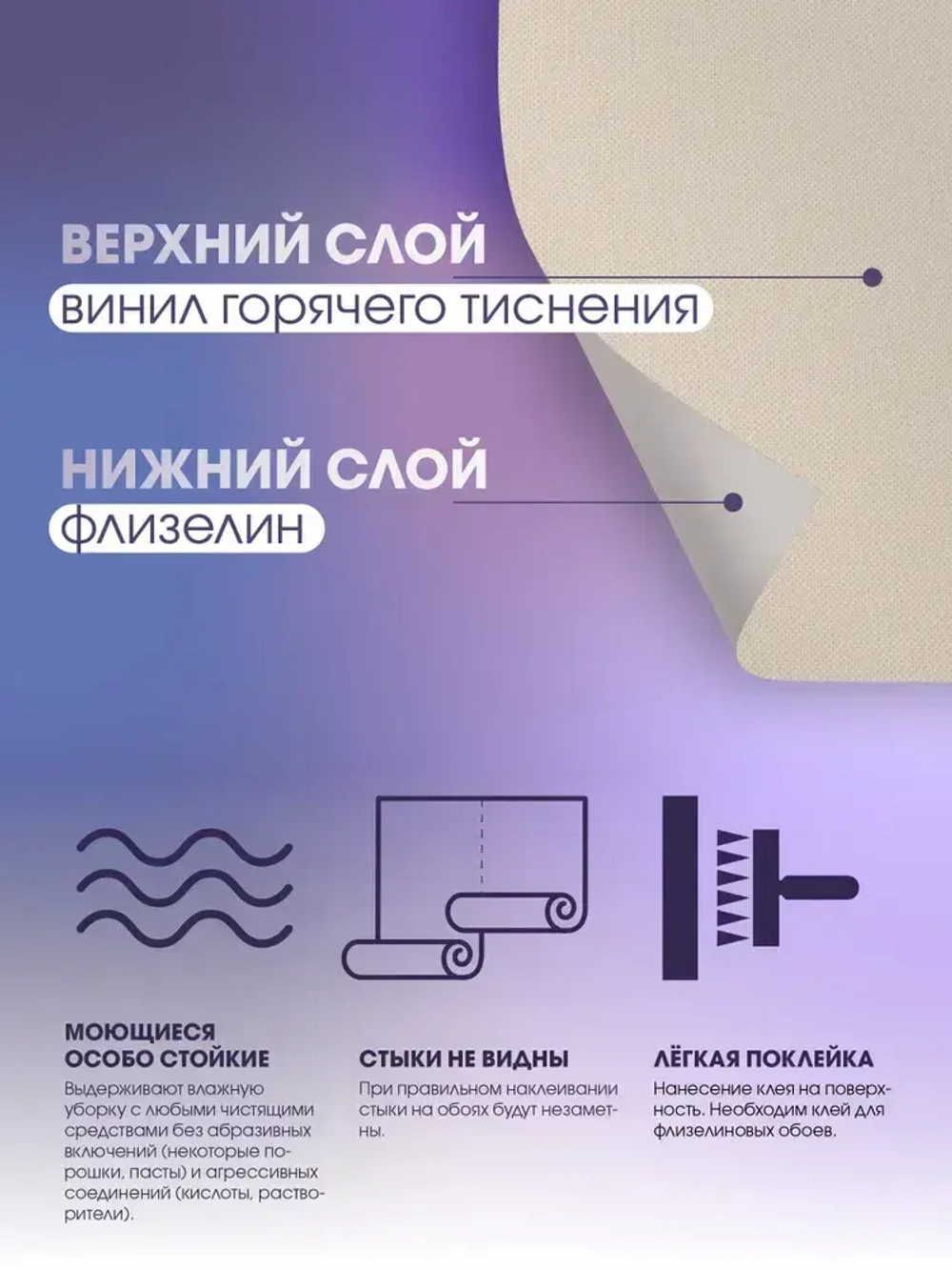 Обои флизелиновые 1,06 RENOWA 38201-02 Pole Текстильный фон Лён Рогожка Матовые Бежевые Метровые