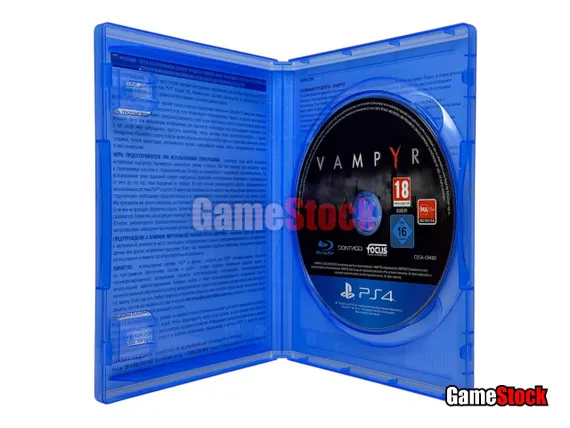 PS4 Vampyr (Б/У, Русские субтитры, CUSA-03468)