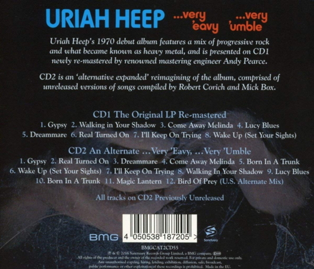 Uriah Heep / ...Very 'Eavy ...Very 'Umble (Deluxe Edition) (2CD)