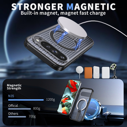 Прозрачный чехол Mesh Pro Magnetic Case для Google Pixel 9 Pro XL