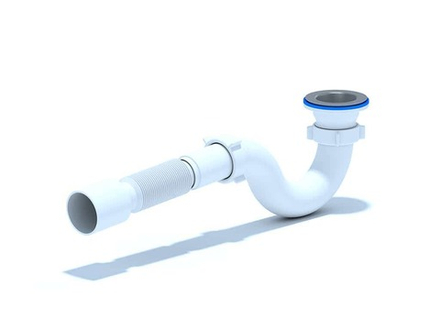 E 115 Сифон Ани для душ поддона 1 1/2*40 с г/т 40*50 (45 ш/к)