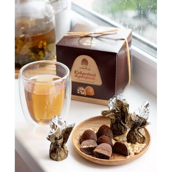 Кедровый трюфель из  шоколада, 120 г