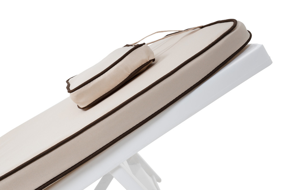 Матрац 710*570/1130*570мм с вертикальной подушкой (бежевый) Premium