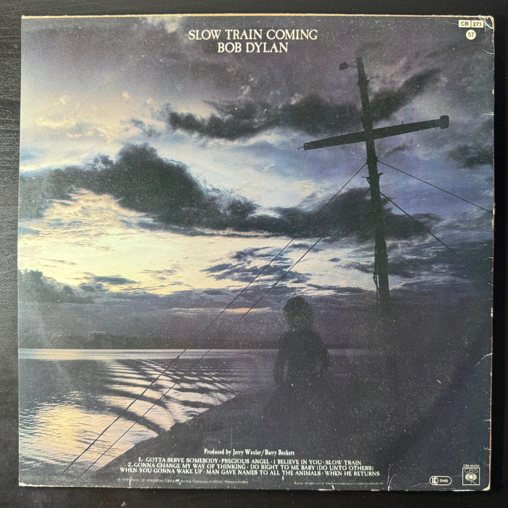 Bob Dylan ‎– Slow Train Coming (Голландия 1979г.)
