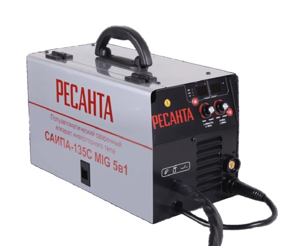 Сварочный полуавтомат Ресанта САИПА-135С (MIG/MAG, MMA) 5в1 65/7