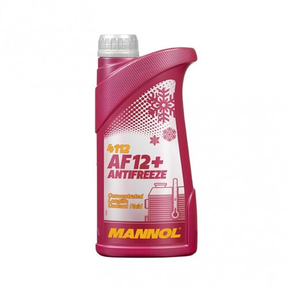 MANNOL Антифриз AF12+Longlife (концентрат) G12 1л