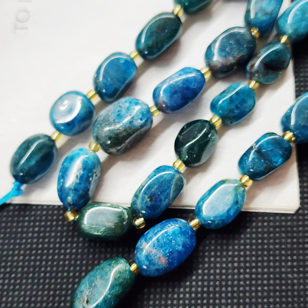 Апатит, крупная галтовка, 10-15 мм, камни овалы бочонки, штучно