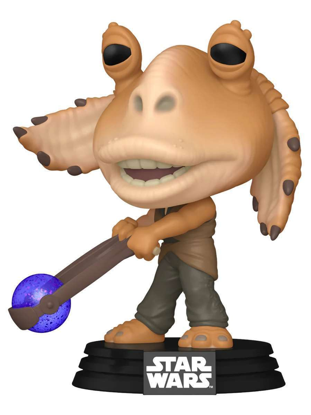 Фигурка Funko POP! Bobble Star Wars Ep 1 TPM 25th Jar Jar Binks w/ Booma Bal (700) 76017