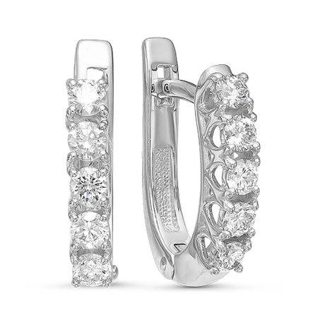 Серьги из золота с бриллиантами