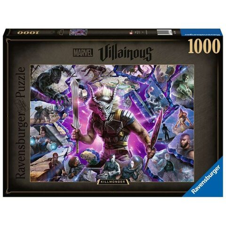 Ravensburger - Пазл Marvel Villainous Killmonger 1000 деталей 169061