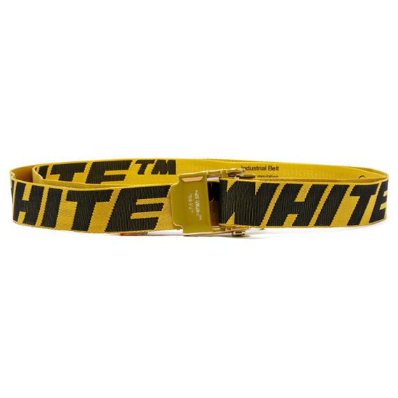 OFF-WHITE 2.0 Industrial Yellow Belt 3.5cm