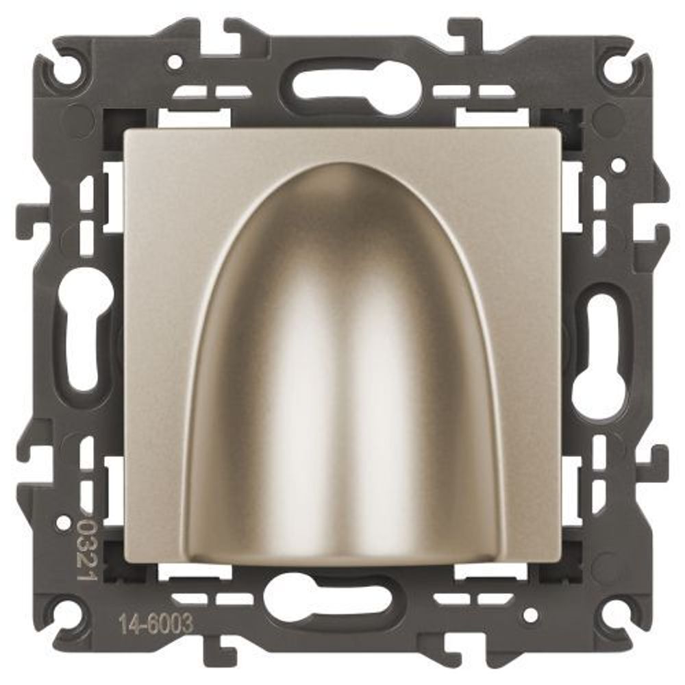 Вывод кабеля Elegance 14-6003-04 шампань ЭРА Б0051068