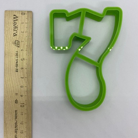 Вырубка "Цифра 7"