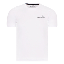 Футболка мужская теннисная Sergio Tacchini Zitan T-shirt - navy/white