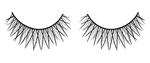 Черные накладные ресницы с перекрещивающимися ресничками Deluxe (Цвет: черный)