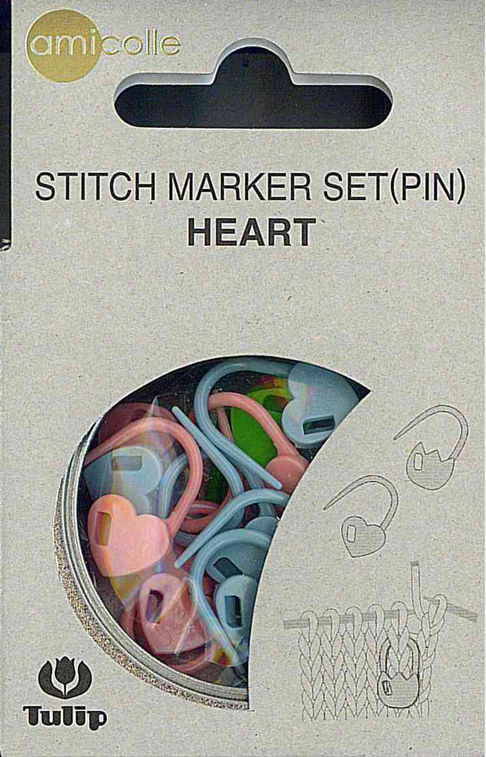 Маркеры для вязания Tulip «Сердце»