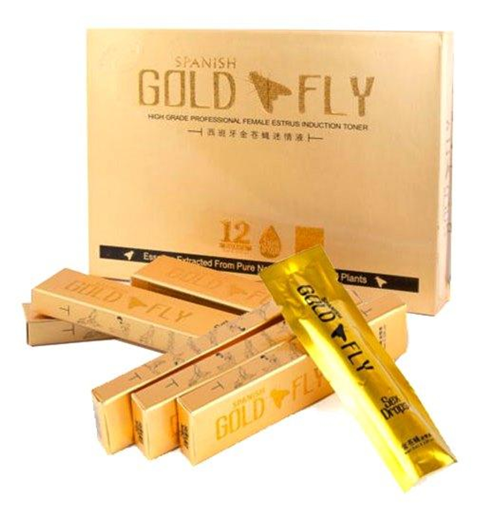 Возбуждающие капли Шпанская Мушка Spanish Gold Fly, 5 мл