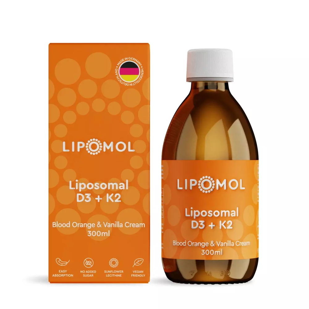 Липосомальный витамин D3 + K2 &quot;Lipomol&quot;, 300 мл