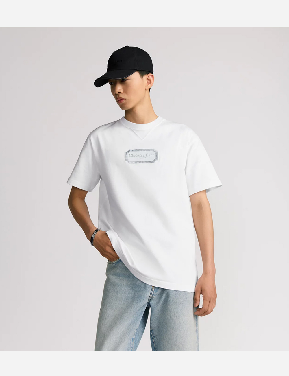 Dior CD Couture T-Shirt Relaxed Fit (343J696C0554_C088)