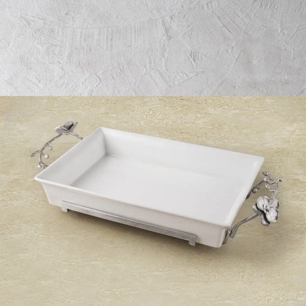 Блюдо для запекания прямоугольное Michael Aram White Orchid (49.5 х 26 см)